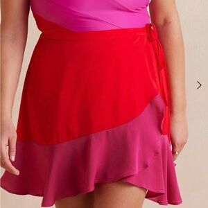 The Short Beach to Brunch Wrap Skirt NWOT Summersalt  Cover Up Size 1X